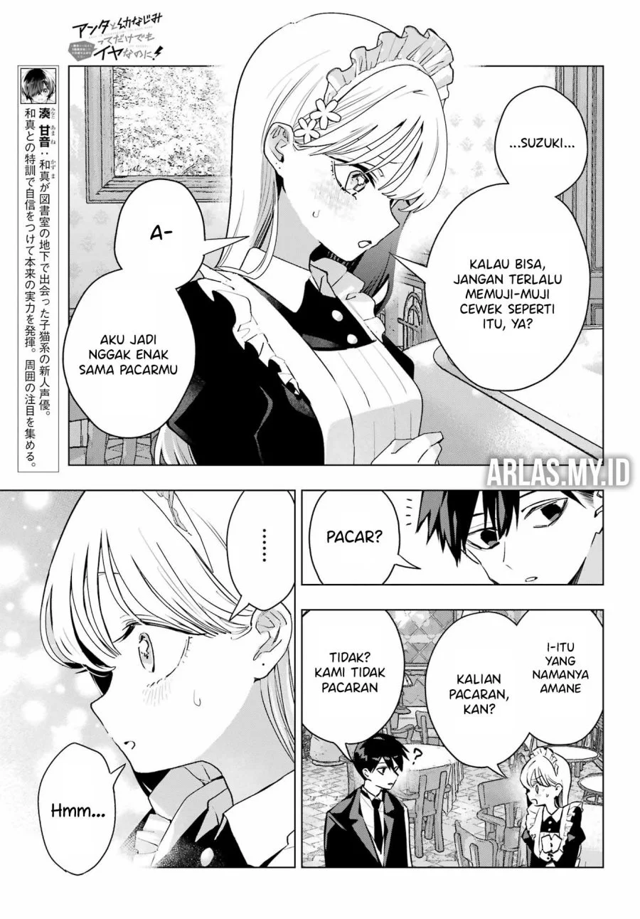 Anta to Osananajimitte dake demo Iyananoni! ~Zekkou kara Hajimaru S-kyuu Bishoujo to no Gakuen Nariagari Seikatsu~ Chapter 8 - Halaman 22
