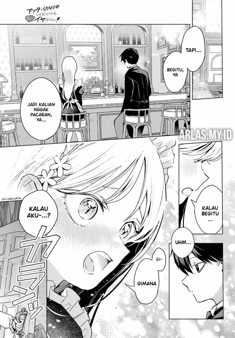 Anta to Osananajimitte dake demo Iyananoni! ~Zekkou kara Hajimaru S-kyuu Bishoujo to no Gakuen Nariagari Seikatsu~ Chapter 8 - Halaman 24