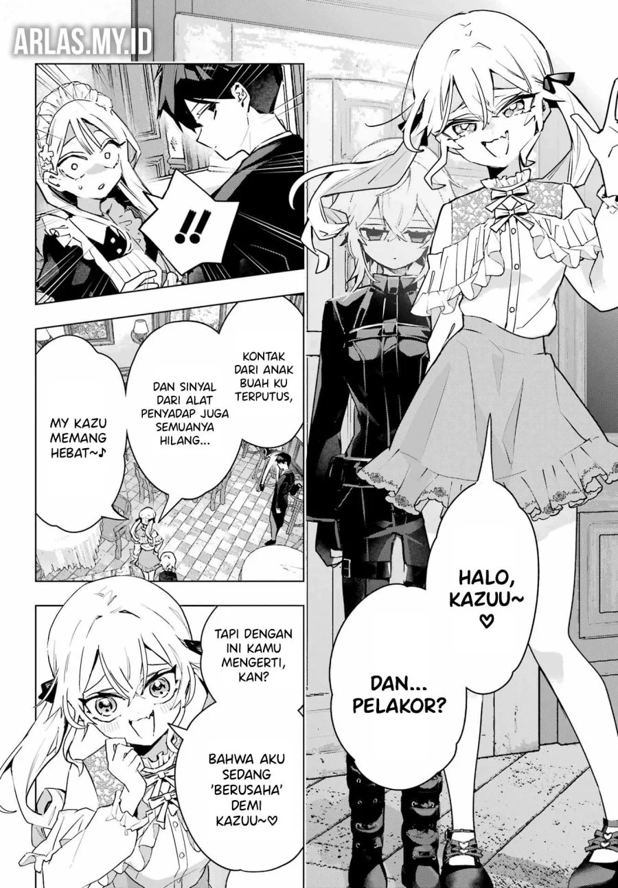 Anta to Osananajimitte dake demo Iyananoni! ~Zekkou kara Hajimaru S-kyuu Bishoujo to no Gakuen Nariagari Seikatsu~ Chapter 8 - Halaman 25