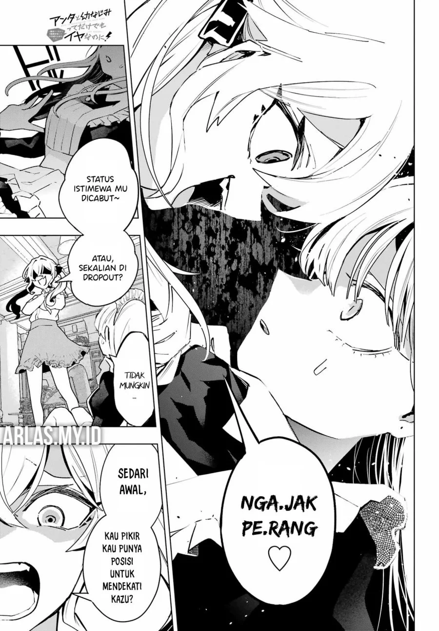 Anta to Osananajimitte dake demo Iyananoni! ~Zekkou kara Hajimaru S-kyuu Bishoujo to no Gakuen Nariagari Seikatsu~ Chapter 8 - Halaman 30