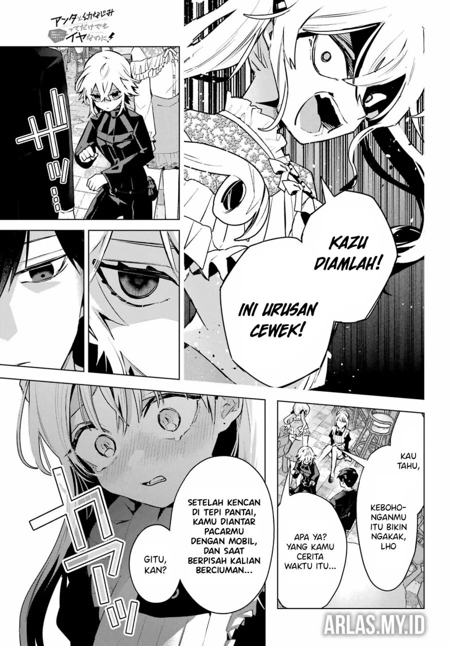 Anta to Osananajimitte dake demo Iyananoni! ~Zekkou kara Hajimaru S-kyuu Bishoujo to no Gakuen Nariagari Seikatsu~ Chapter 8 - Halaman 32