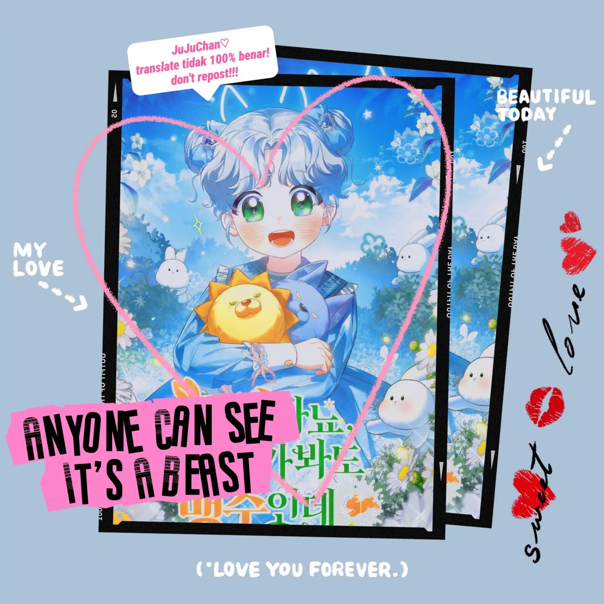 Komik Anyone Can See It’s A Beast Chapter 22 gambar 1