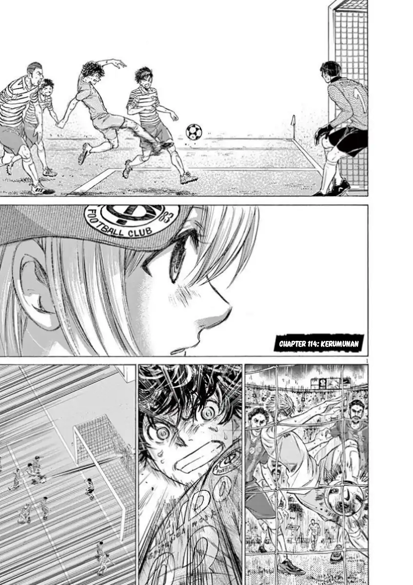 Komik Ao Ashi Chapter 114 gambar 1