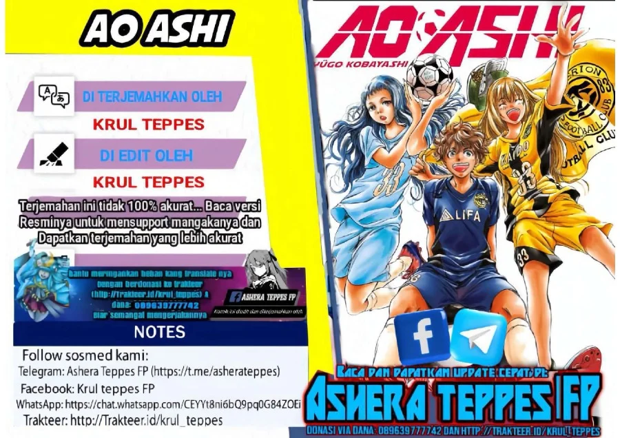Komik Ao Ashi Chapter 263 gambar 1