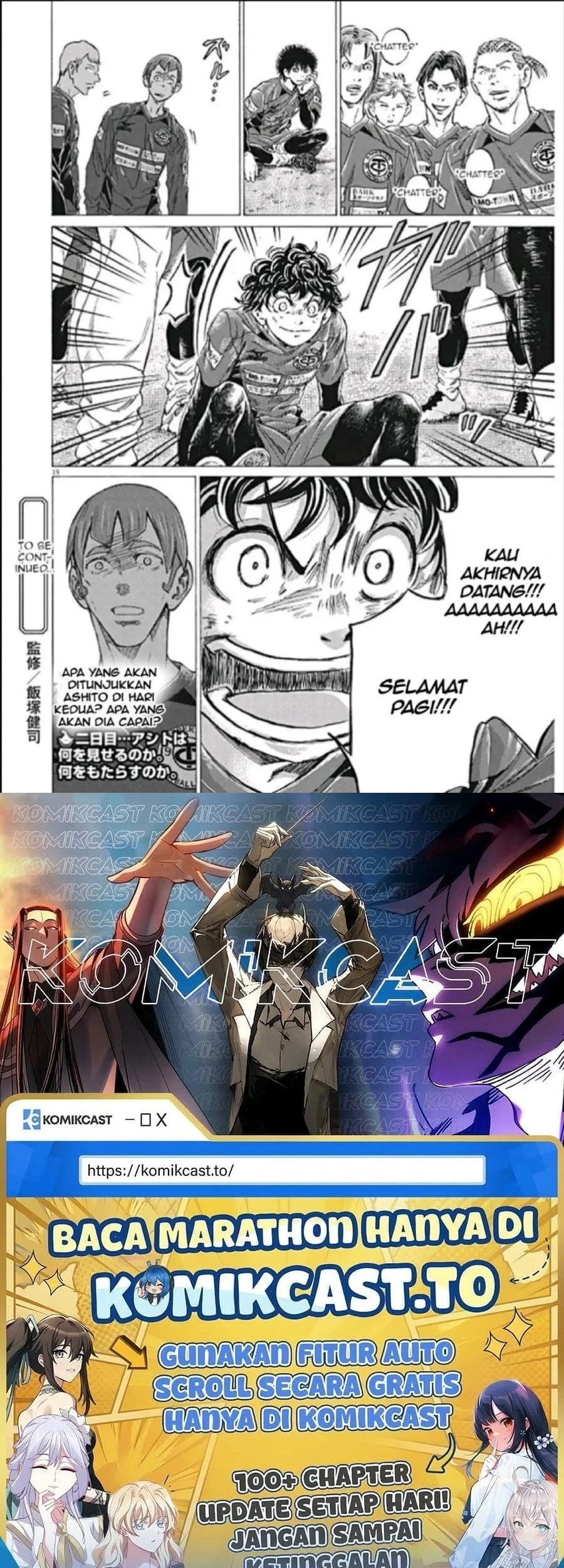 Ao Ashi Chapter 292 - Halaman 19