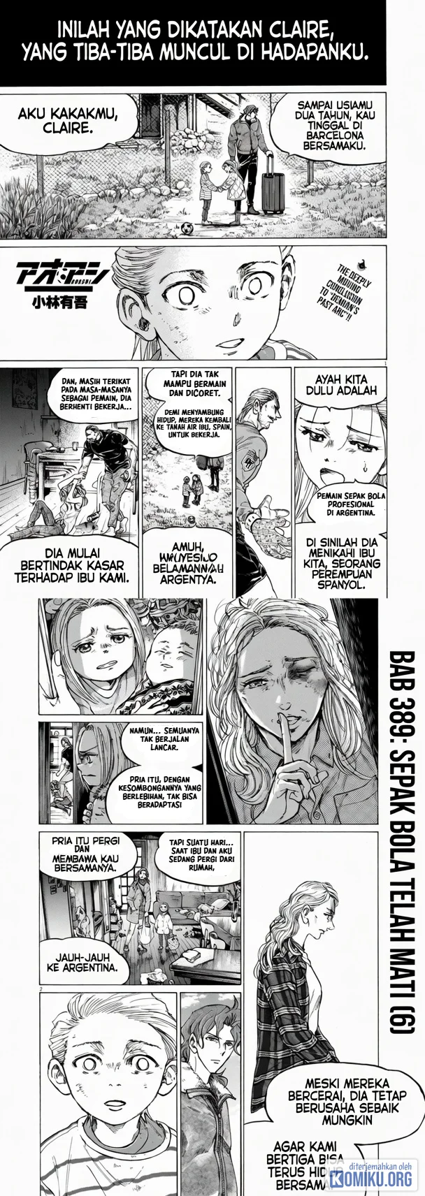 Ao Ashi Chapter 389 - Halaman 2