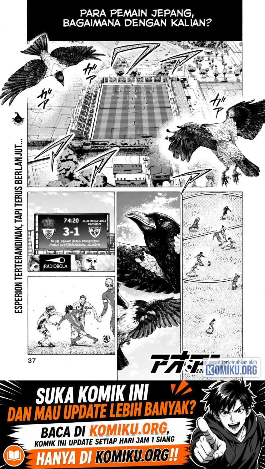 Komik Ao Ashi Chapter 390 gambar 1