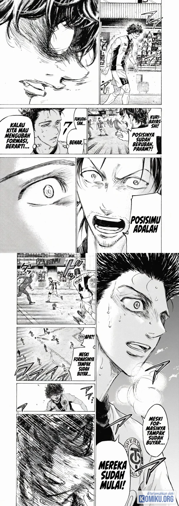 Ao Ashi Chapter 391 - Halaman 9
