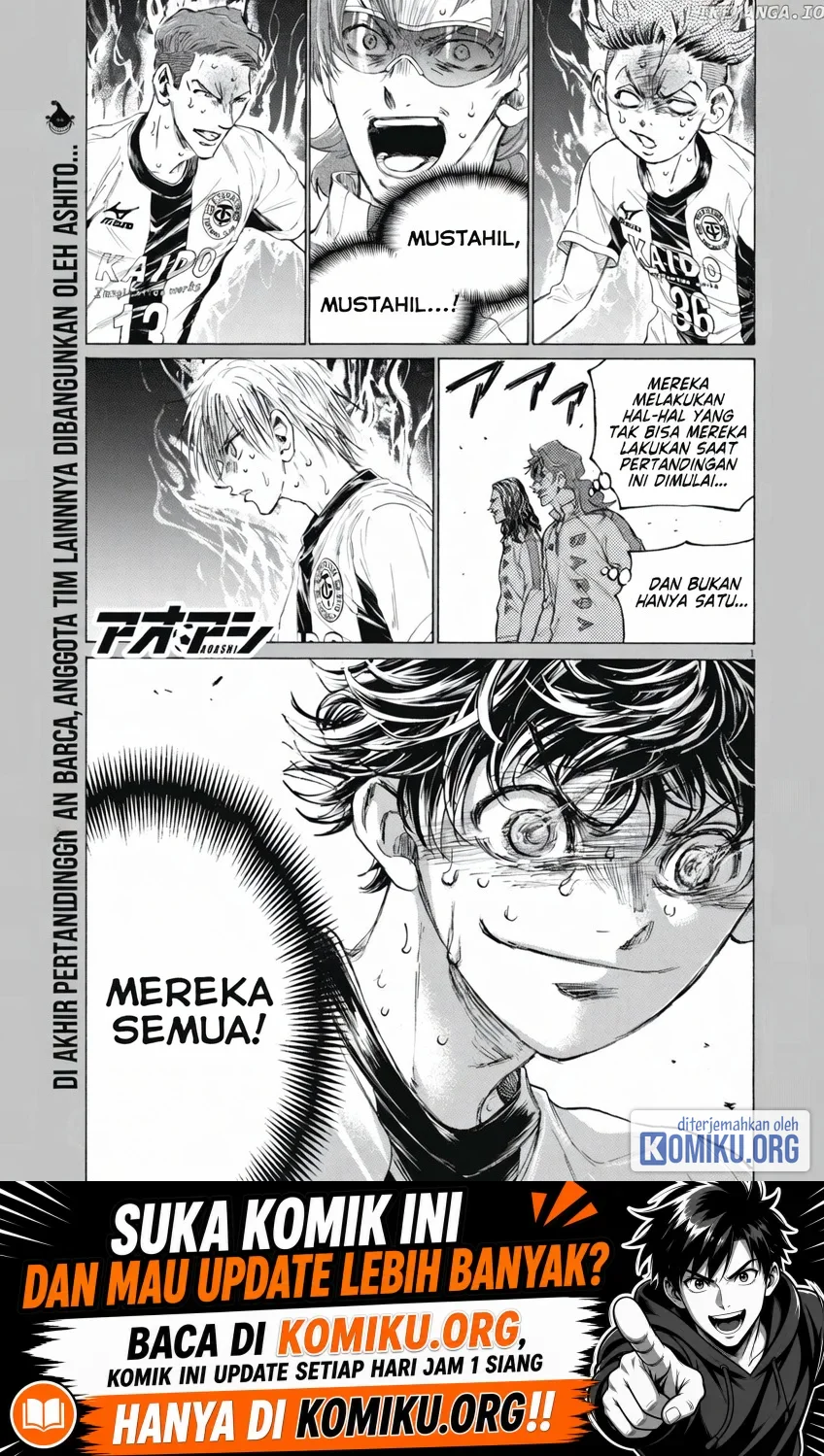 Komik Ao Ashi Chapter 403 gambar 1