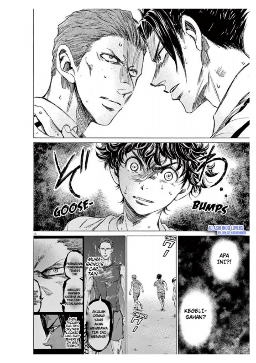 Ao Ashi Chapter 96 - Halaman 17