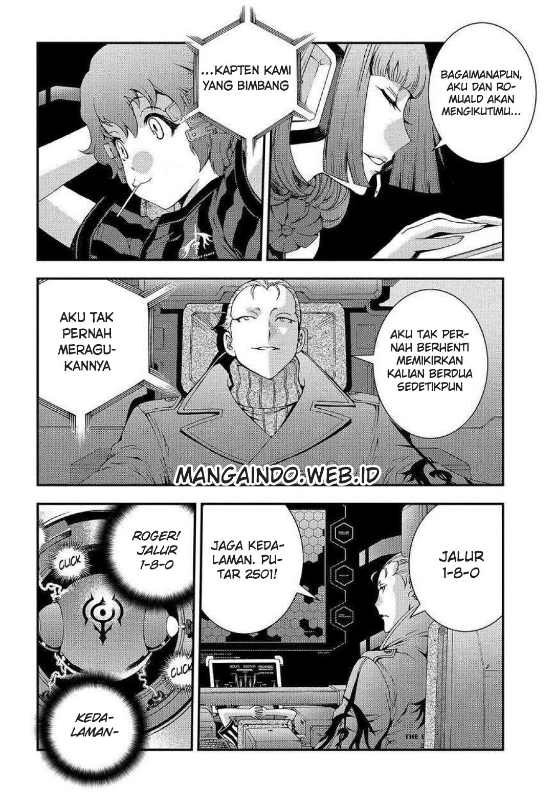 Aoki Hagane No Arpeggio Chapter 61 - Halaman 28