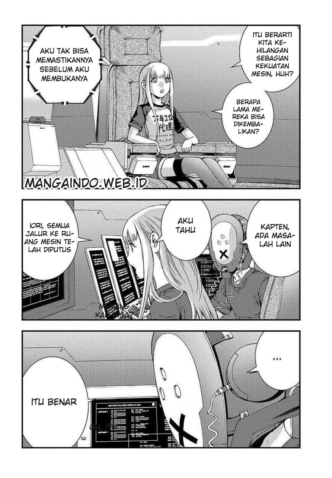 Aoki Hagane No Arpeggio Chapter 61 - Halaman 8