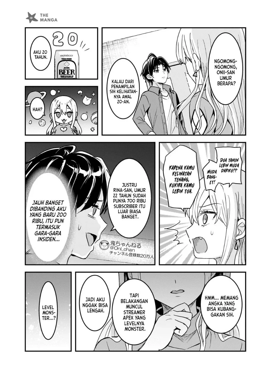 Aorikei Game Haishinsha (20-sai), Haishin no Kiri Wasure ni Yori Ii Hito Bare Suru. Chapter 13 - Halaman 17