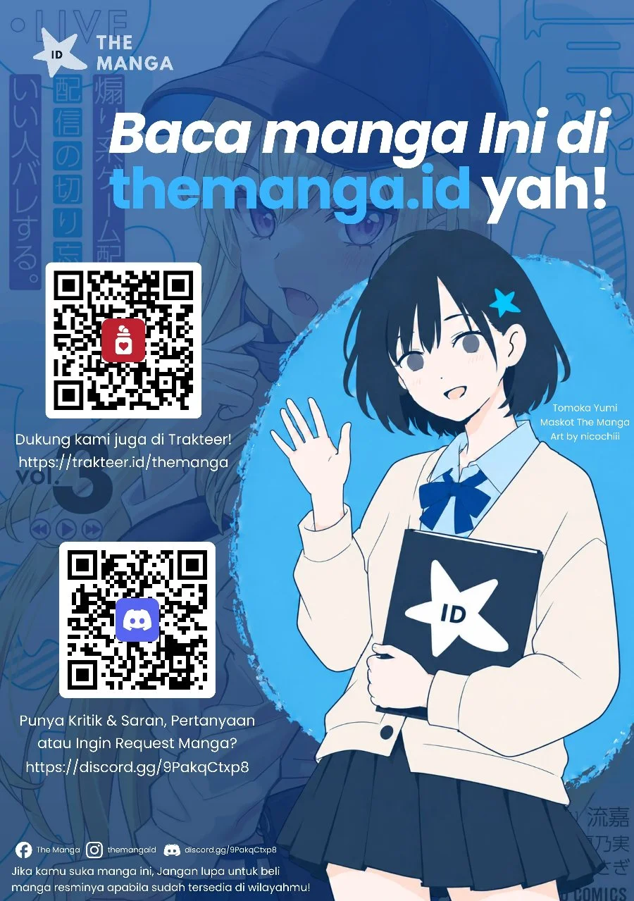 Aorikei Game Haishinsha (20-sai), Haishin no Kiri Wasure ni Yori Ii Hito Bare Suru. Chapter 13 - Halaman 34