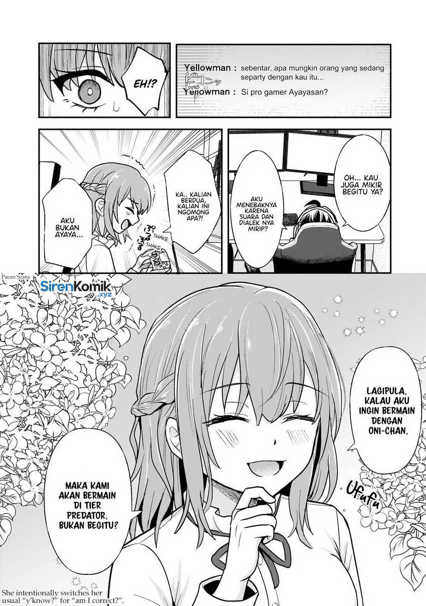 Aorikei Game Haishinsha (20-sai), Haishin no Kiri Wasure ni Yori Ii Hito Bare Suru. Chapter 4 - Halaman 33