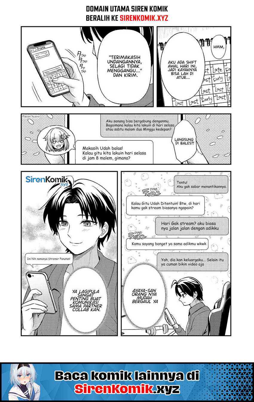 Aorikei Game Haishinsha (20-sai), Haishin no Kiri Wasure ni Yori Ii Hito Bare Suru. Chapter 4 - Halaman 6