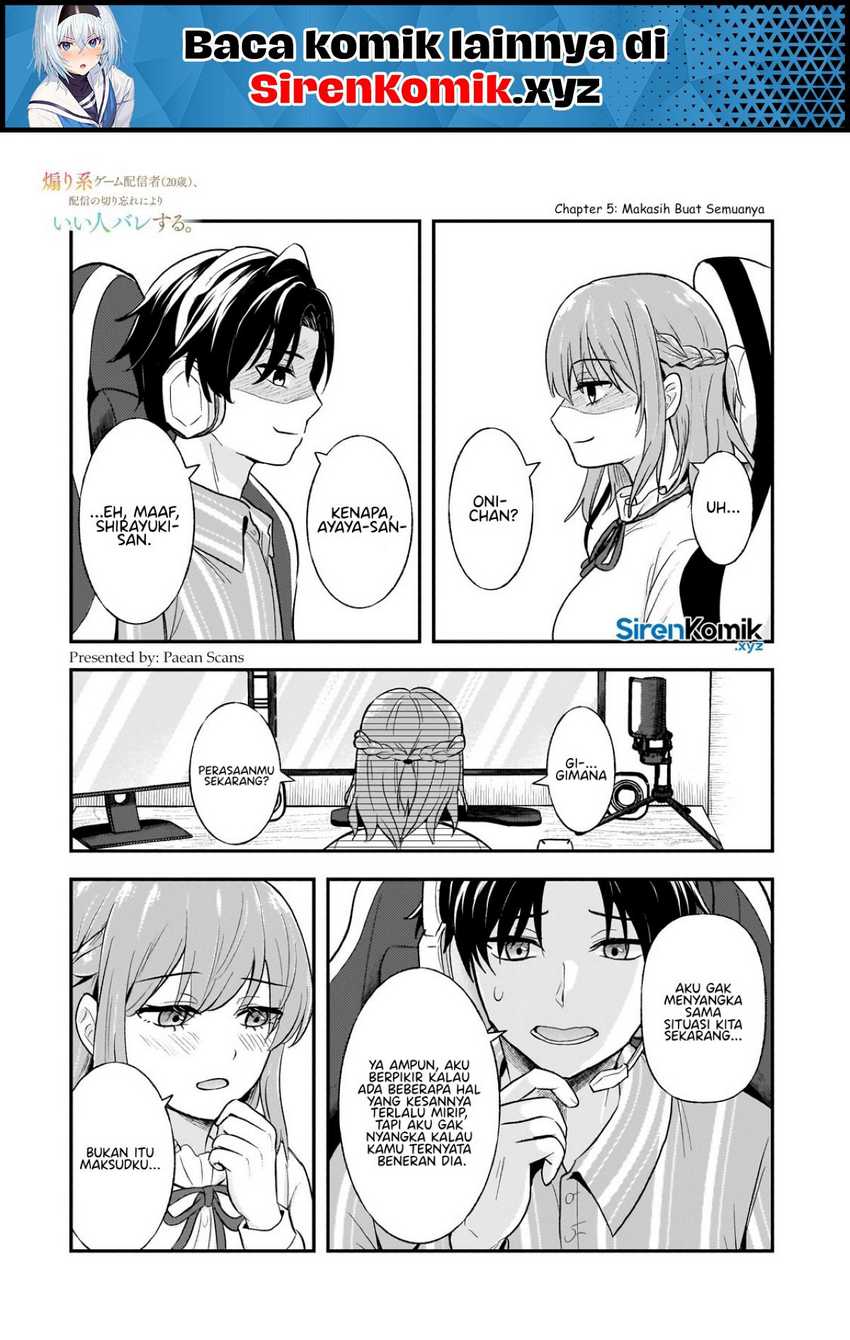 Manga Aorikei Game Haishinsha (20-sai), Haishin no Kiri Wasure ni Yori Ii Hito Bare Suru. Chapter 5 gambar 2