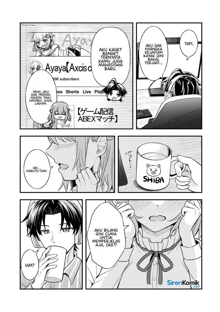 Aorikei Game Haishinsha (20-sai), Haishin no Kiri Wasure ni Yori Ii Hito Bare Suru. Chapter 5 - Halaman 7