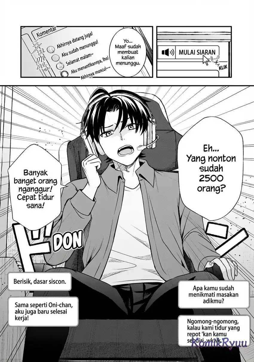 Aorikei Game Haishinsha (20-sai), Haishin no Kiri Wasure ni Yori Ii Hito Bare Suru. Chapter 6 - Halaman 16