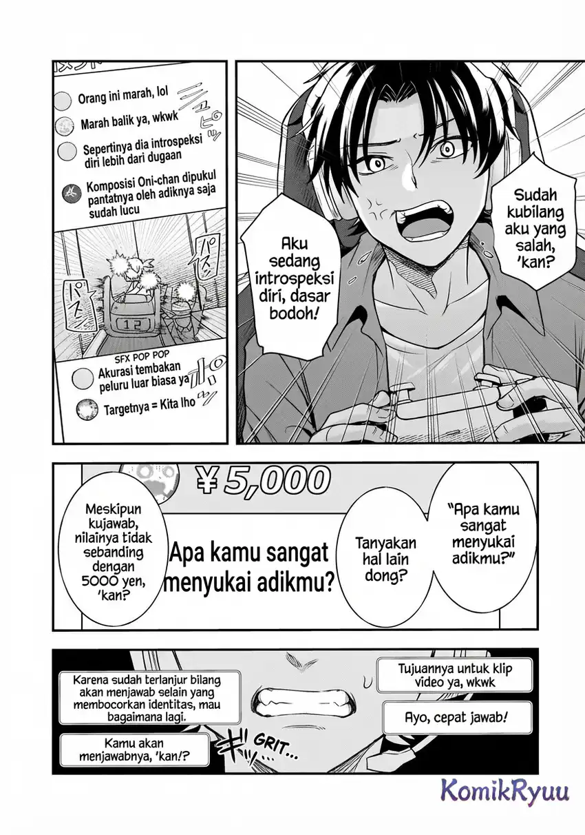 Aorikei Game Haishinsha (20-sai), Haishin no Kiri Wasure ni Yori Ii Hito Bare Suru. Chapter 6 - Halaman 19