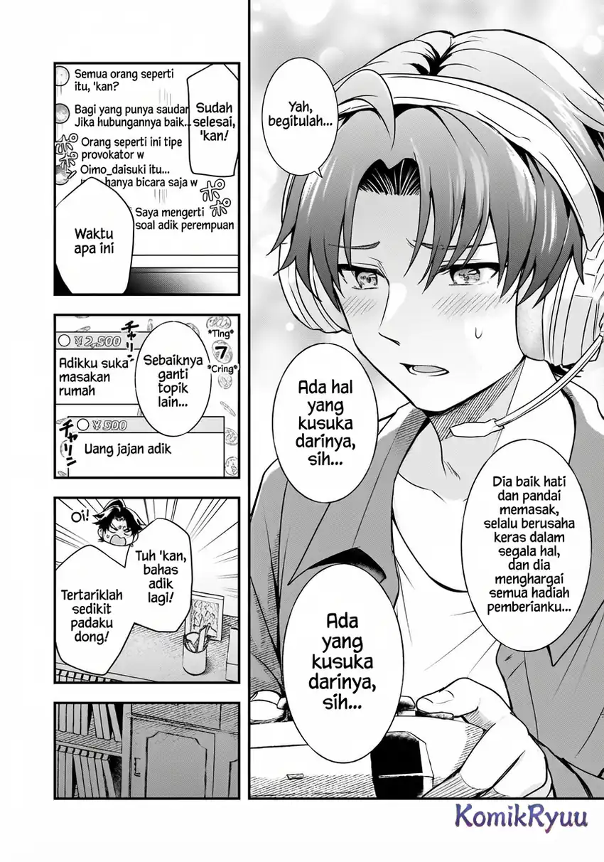 Aorikei Game Haishinsha (20-sai), Haishin no Kiri Wasure ni Yori Ii Hito Bare Suru. Chapter 6 - Halaman 21