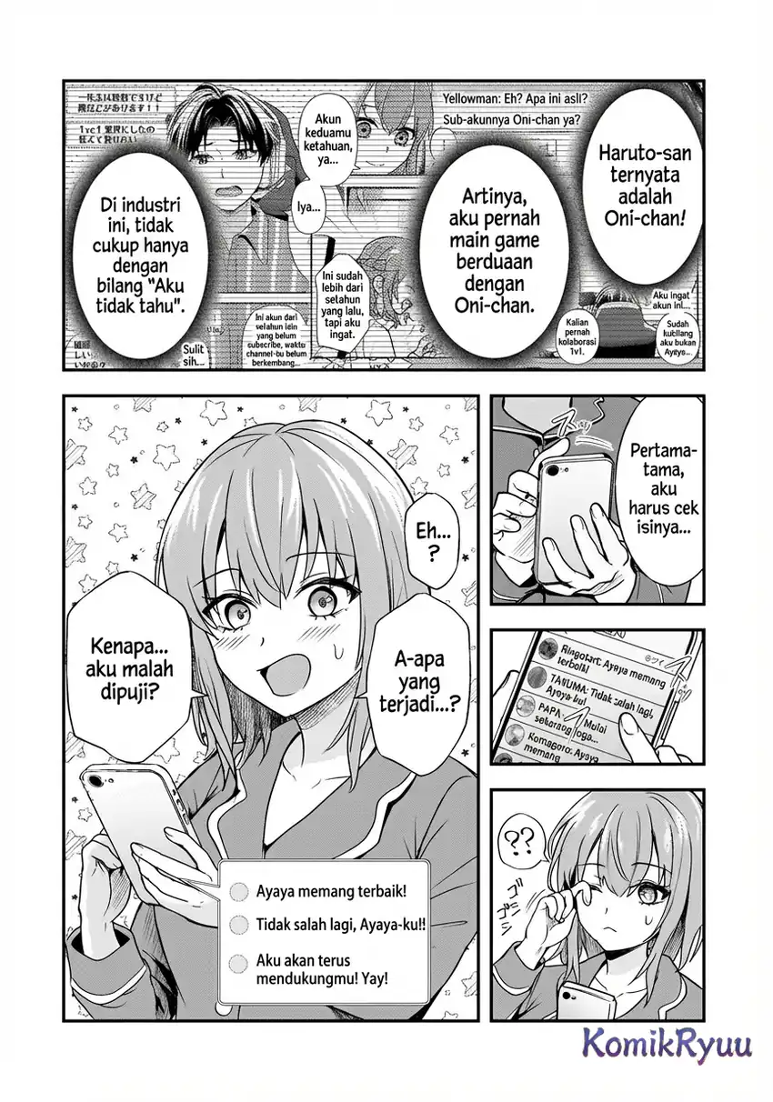 Aorikei Game Haishinsha (20-sai), Haishin no Kiri Wasure ni Yori Ii Hito Bare Suru. Chapter 6 - Halaman 26
