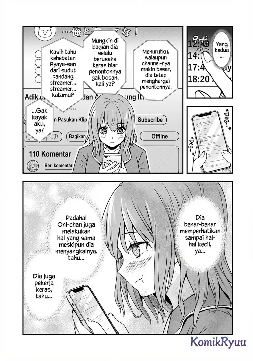 Aorikei Game Haishinsha (20-sai), Haishin no Kiri Wasure ni Yori Ii Hito Bare Suru. Chapter 6 - Halaman 29