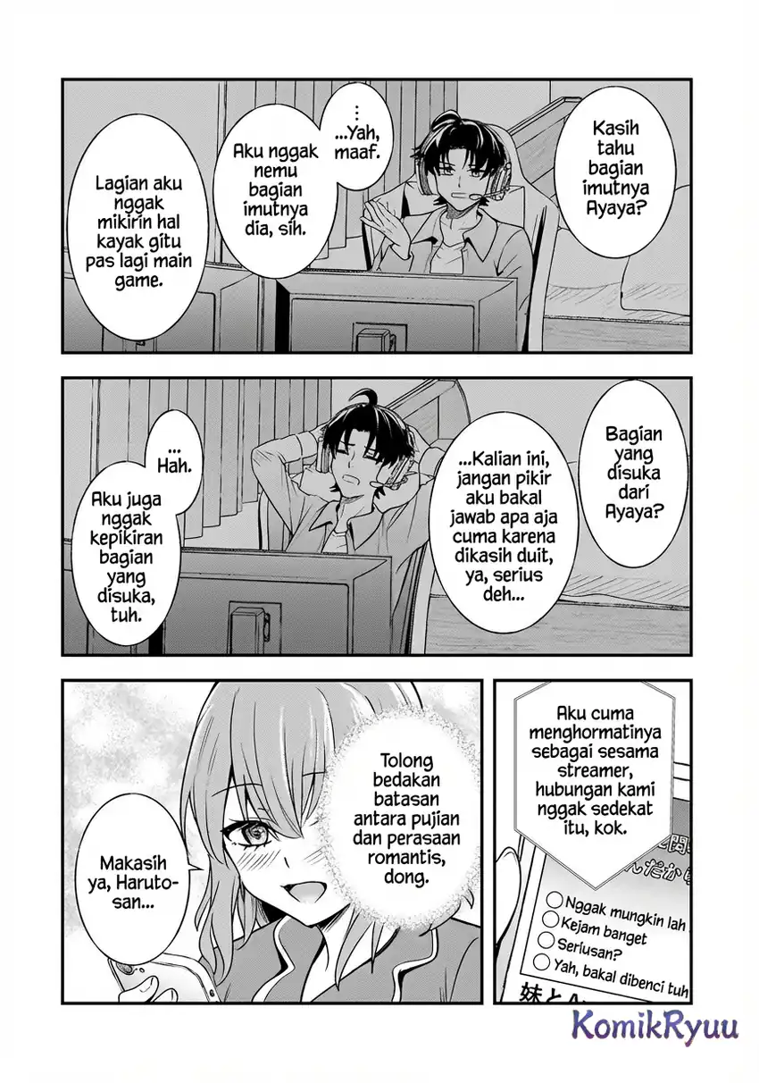 Aorikei Game Haishinsha (20-sai), Haishin no Kiri Wasure ni Yori Ii Hito Bare Suru. Chapter 6 - Halaman 30