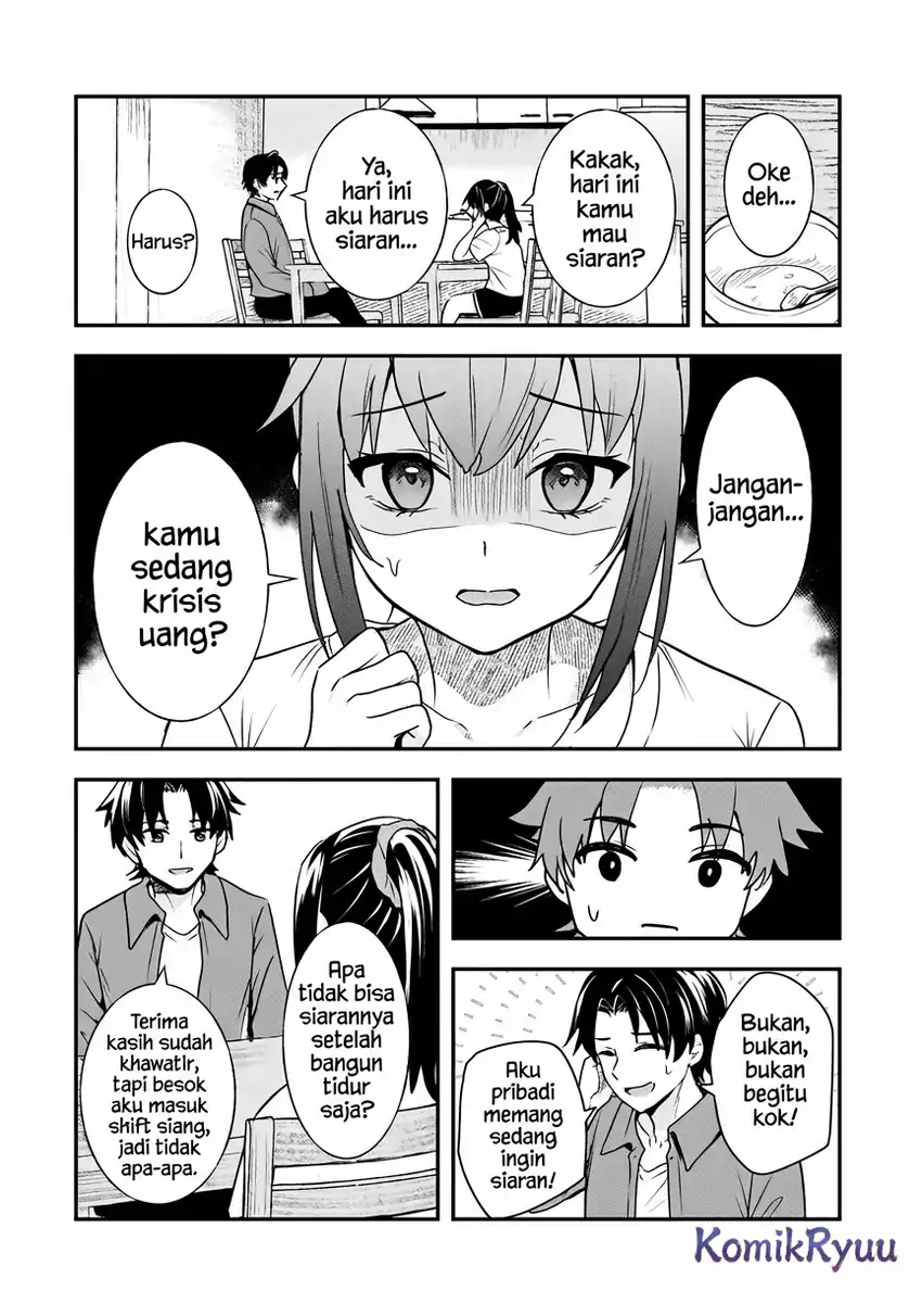 Aorikei Game Haishinsha (20-sai), Haishin no Kiri Wasure ni Yori Ii Hito Bare Suru. Chapter 6 - Halaman 8