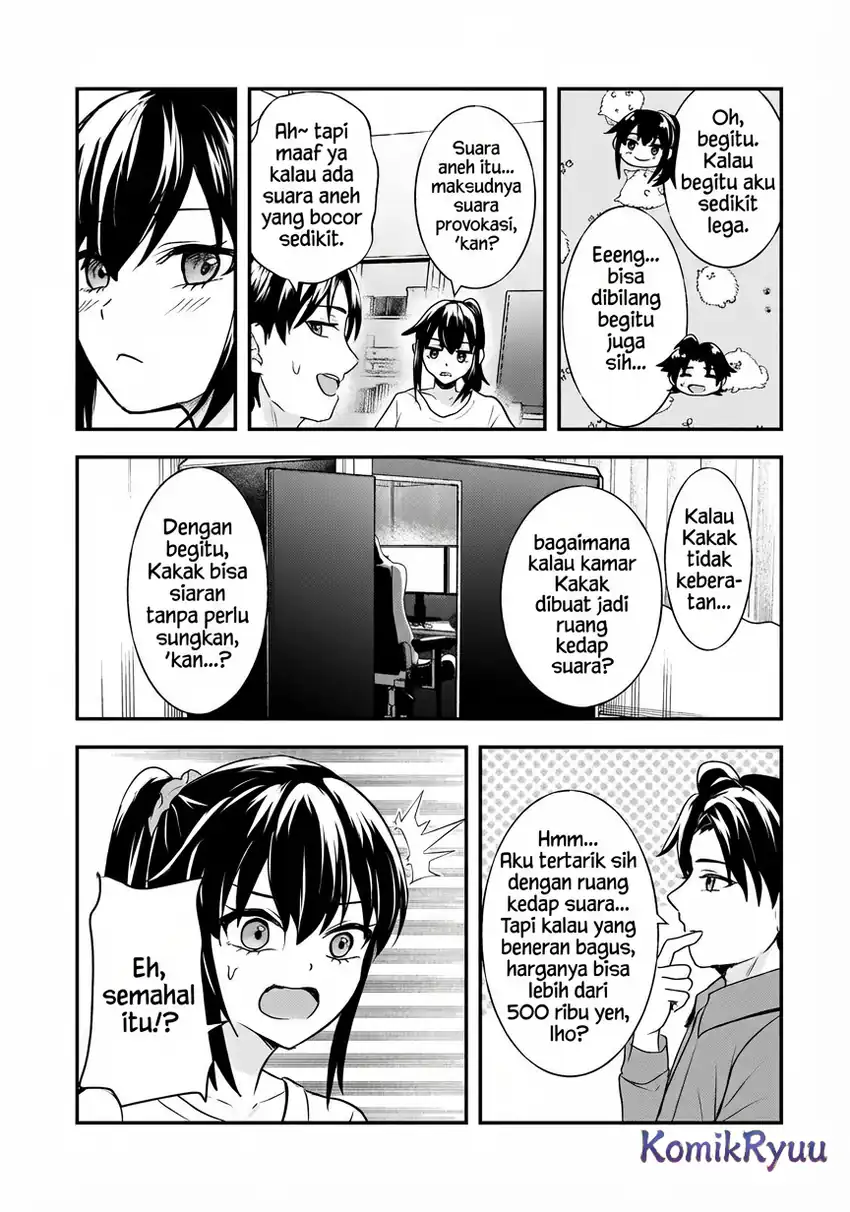 Aorikei Game Haishinsha (20-sai), Haishin no Kiri Wasure ni Yori Ii Hito Bare Suru. Chapter 6 - Halaman 9