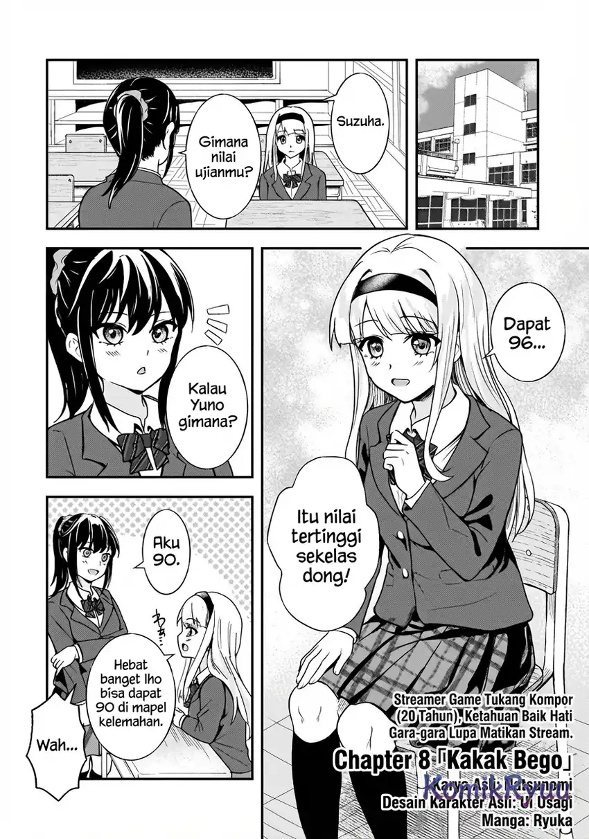 Manga Aorikei Game Haishinsha (20-sai), Haishin no Kiri Wasure ni Yori Ii Hito Bare Suru. Chapter 8 gambar 2