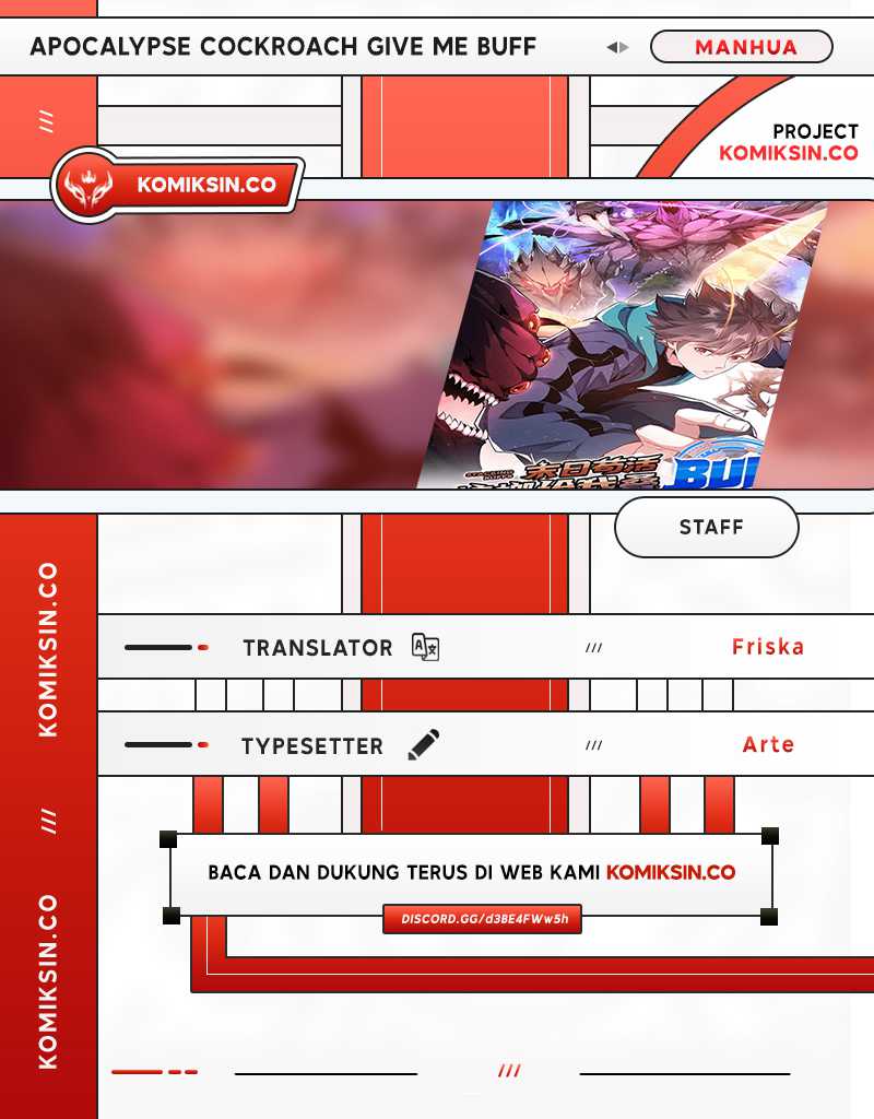 Komik Apocalypse: Cockroaches Gives Me Buff Chapter 20 gambar 1