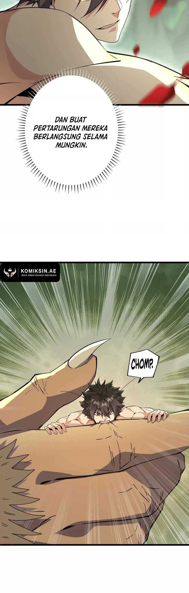 Apocalypse: Cockroaches Gives Me Buff Chapter 21 - Halaman 12