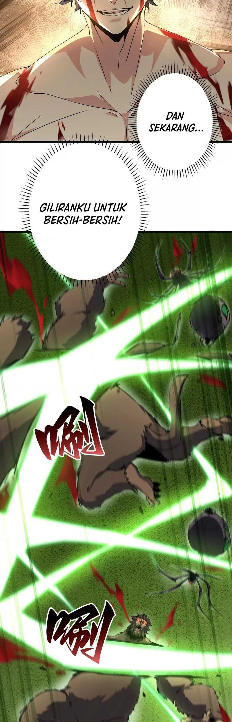 Apocalypse: Cockroaches Gives Me Buff Chapter 21 - Halaman 24