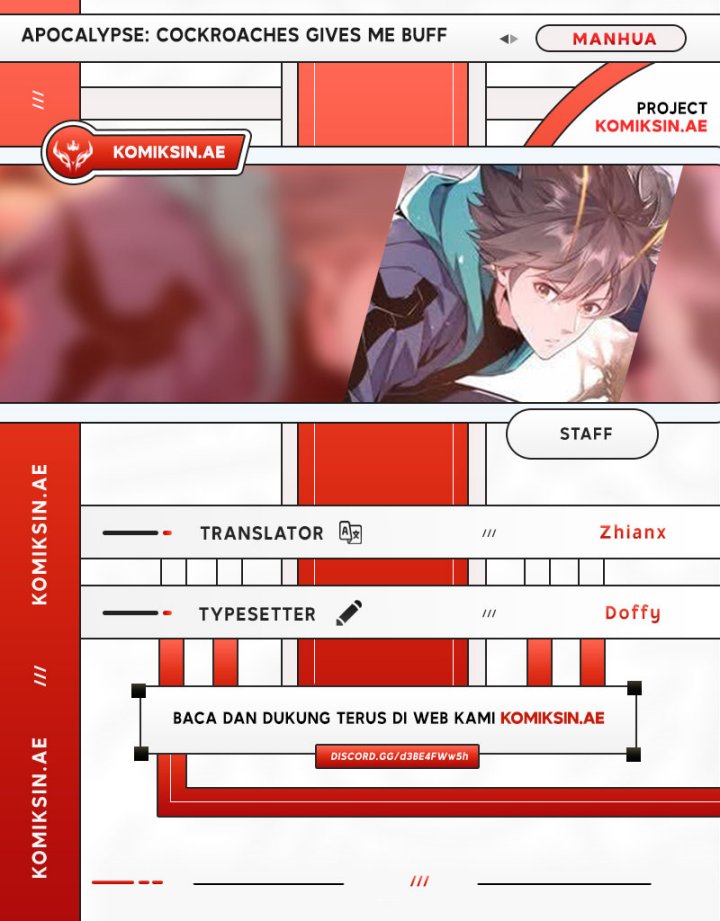 Komik Apocalypse: Cockroaches Gives Me Buff Chapter 27 gambar 1