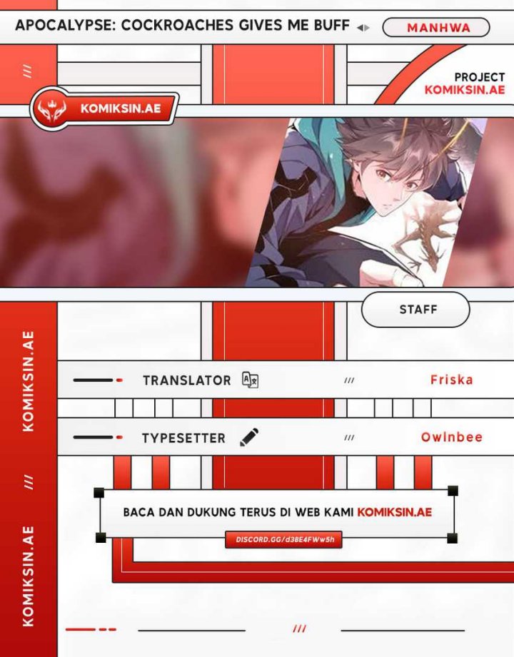 Komik Apocalypse: Cockroaches Gives Me Buff Chapter 35 gambar 1