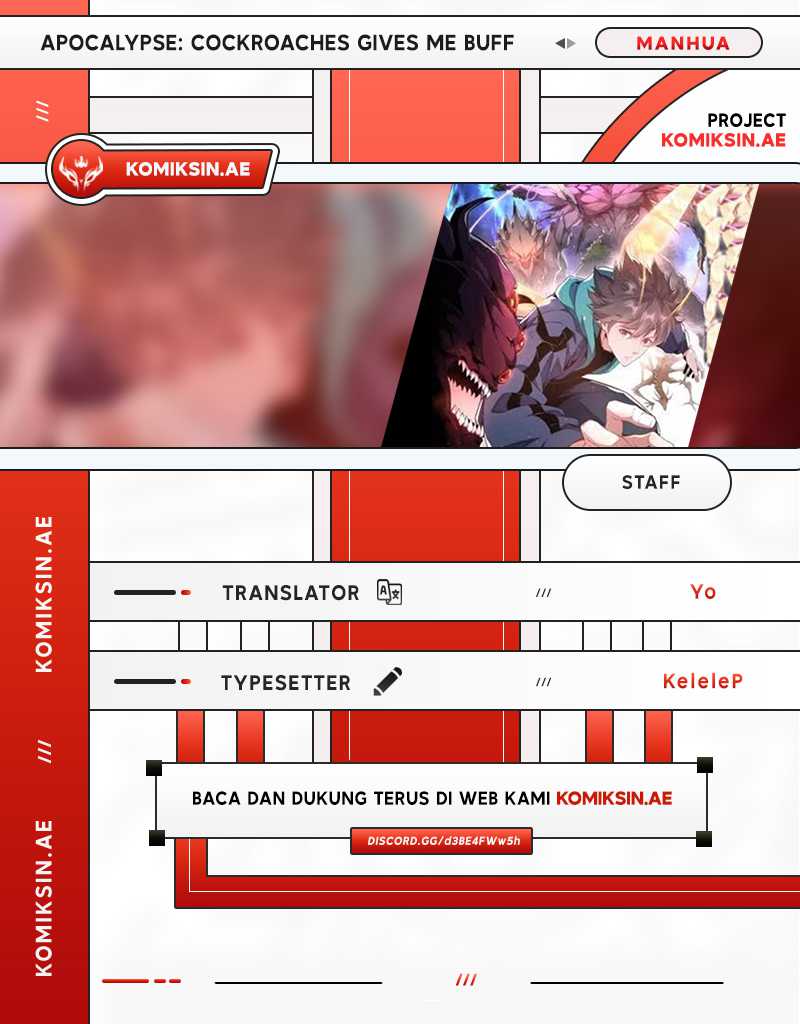 Komik Apocalypse: Cockroaches Gives Me Buff Chapter 40 gambar 1