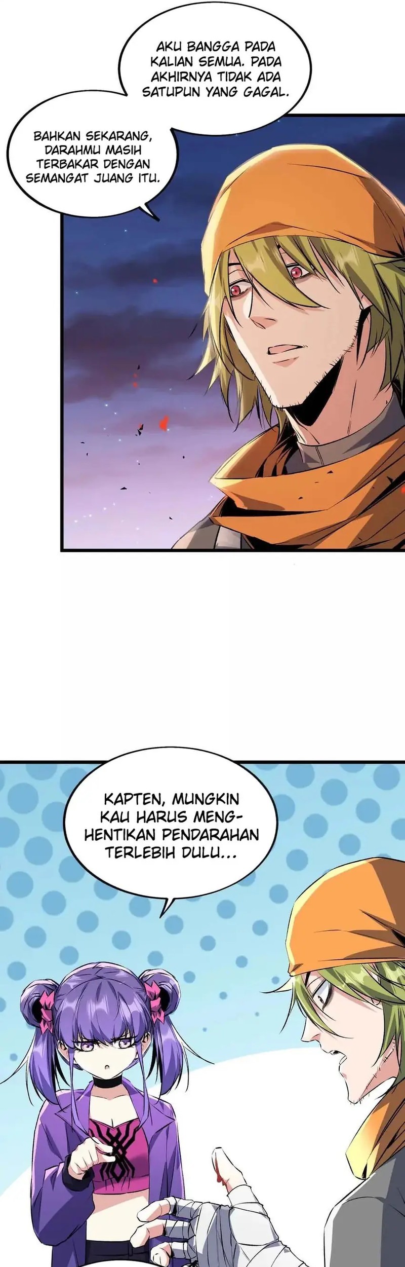 Apocalypse: Cockroaches Gives Me Buff Chapter 43 - Halaman 33