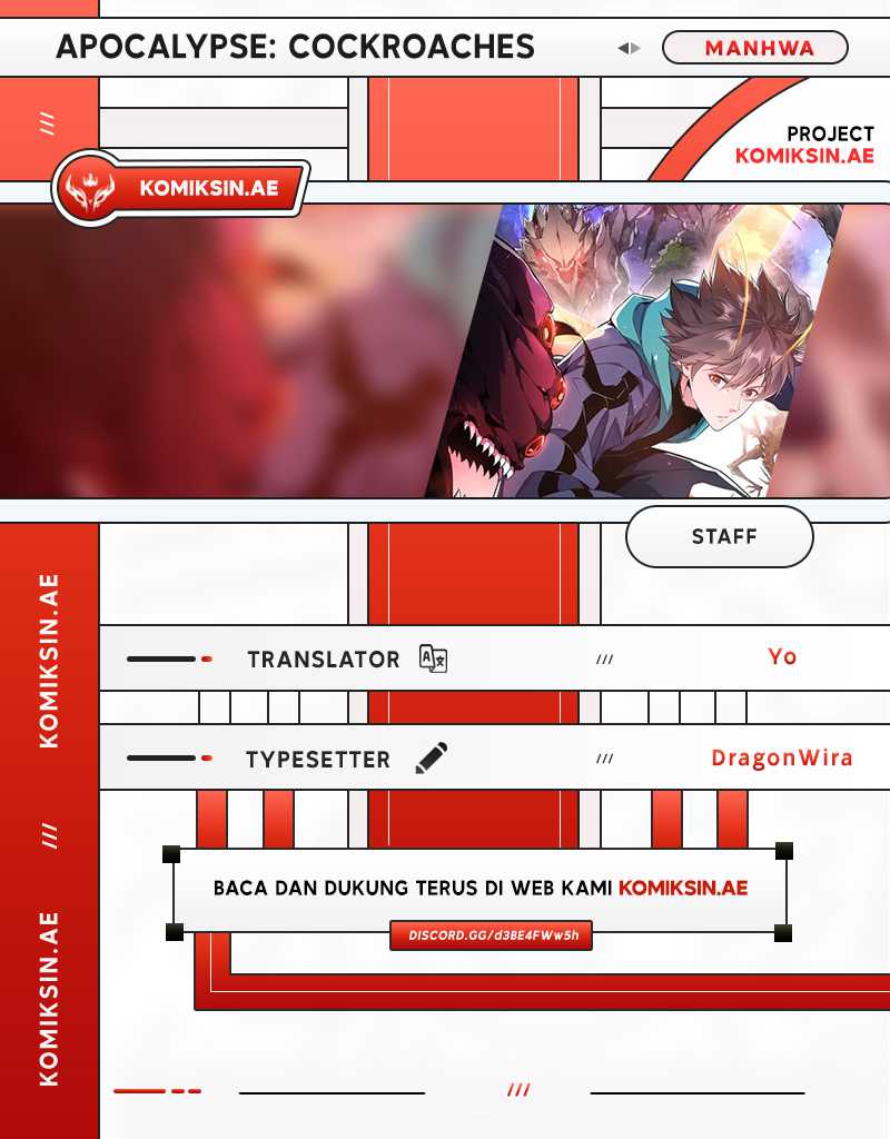 Komik Apocalypse: Cockroaches Gives Me Buff Chapter 5 gambar 1