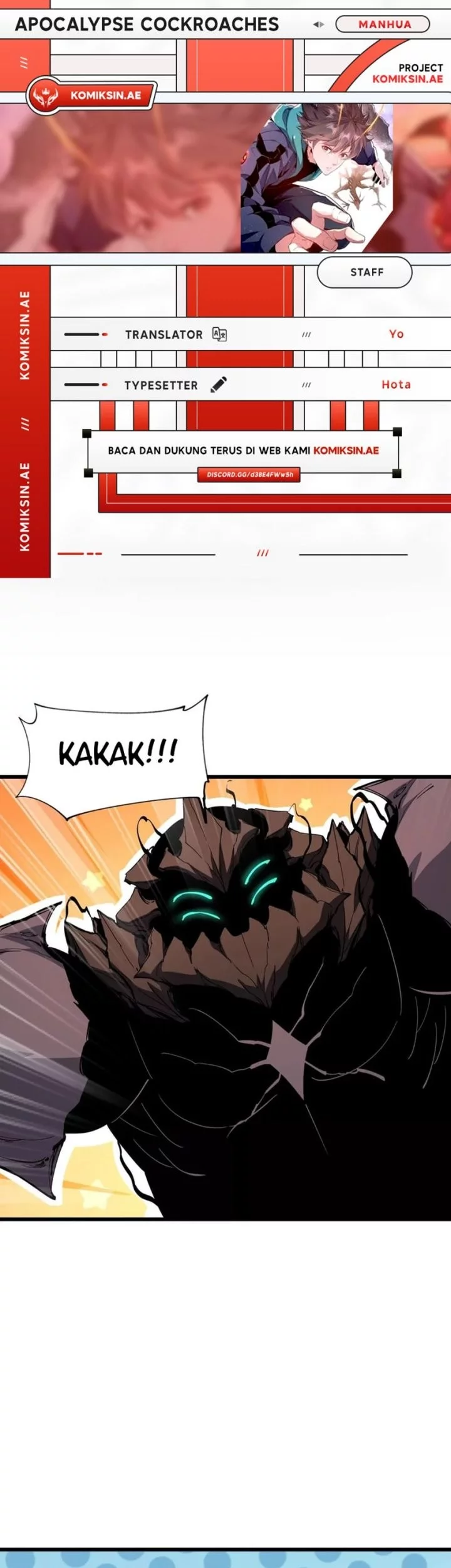 Komik Apocalypse: Cockroaches Gives Me Buff Chapter 58 gambar 1