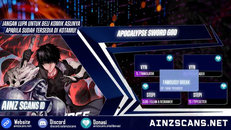 Komik Apocalypse Sword God Chapter 68 gambar 1