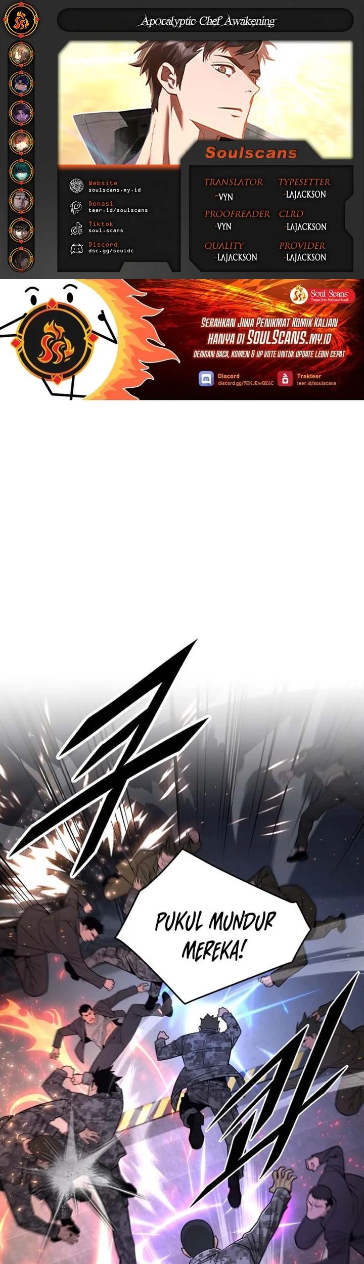Komik Apocalyptic Chef Awakening Chapter 86 gambar 1