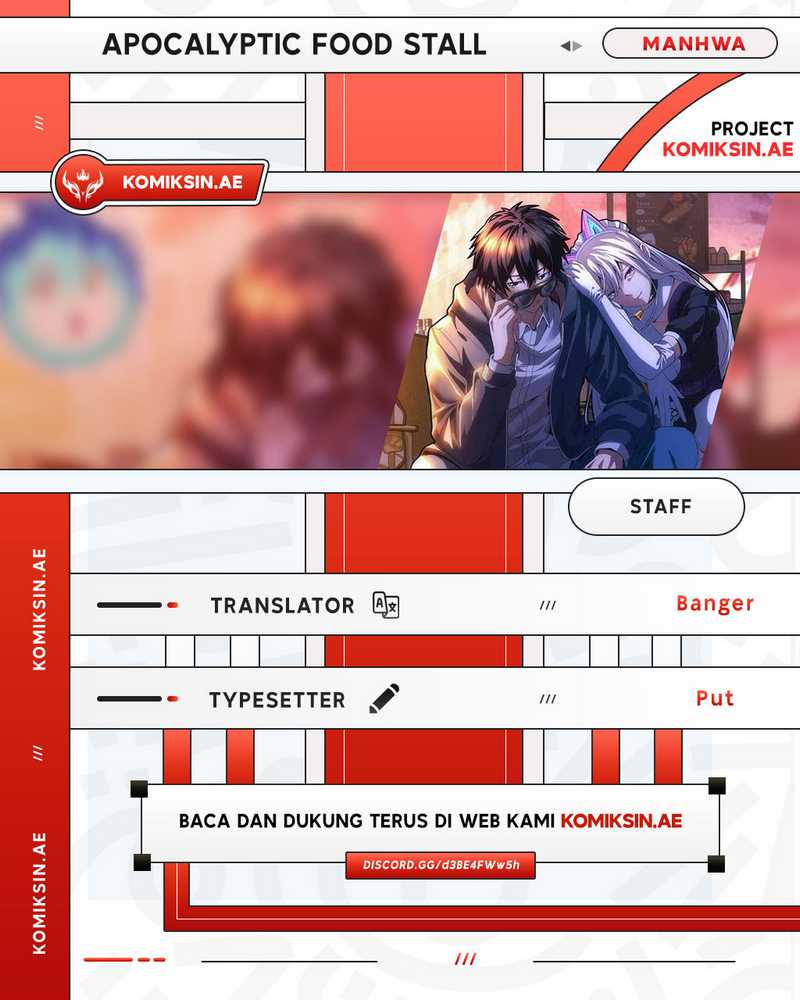 Komik Apocalyptic Food stall Chapter 1 gambar 1