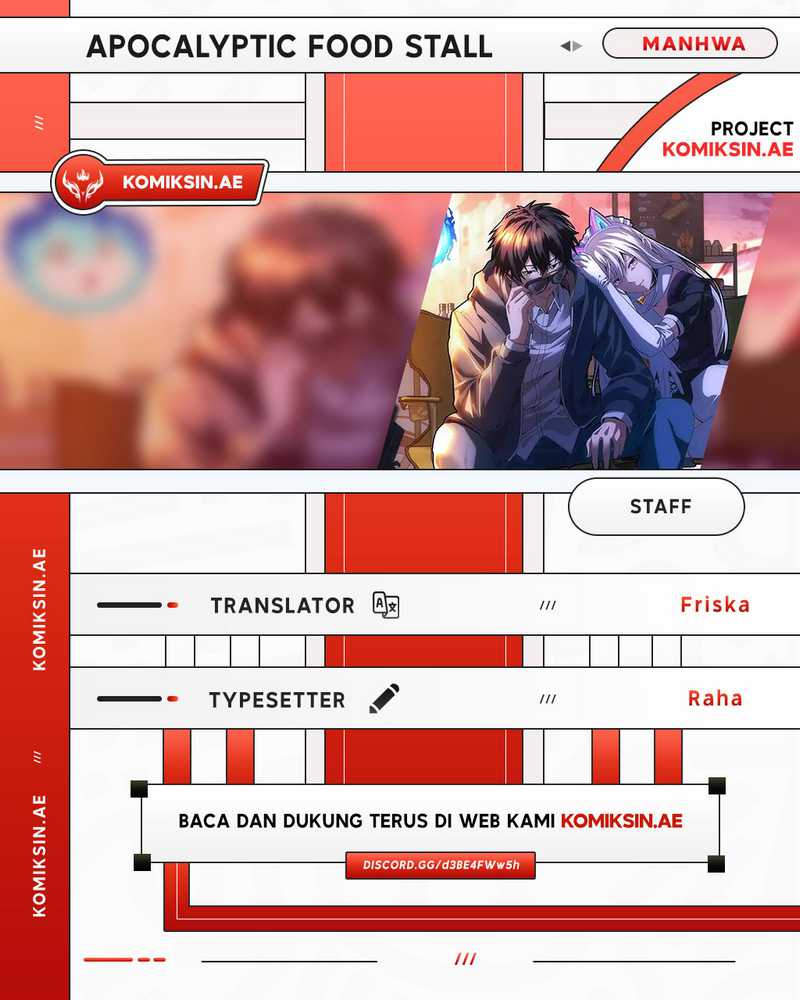Komik Apocalyptic Food stall Chapter 40 gambar 1