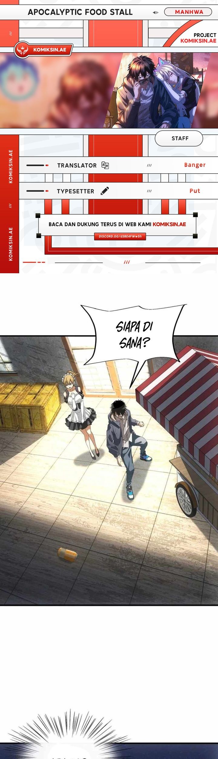 Komik Apocalyptic Food stall Chapter 6 gambar 1