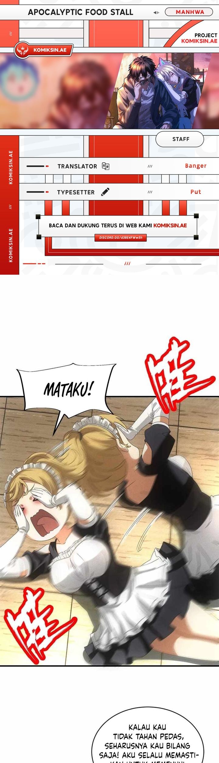 Komik Apocalyptic Food stall Chapter 7 gambar 1