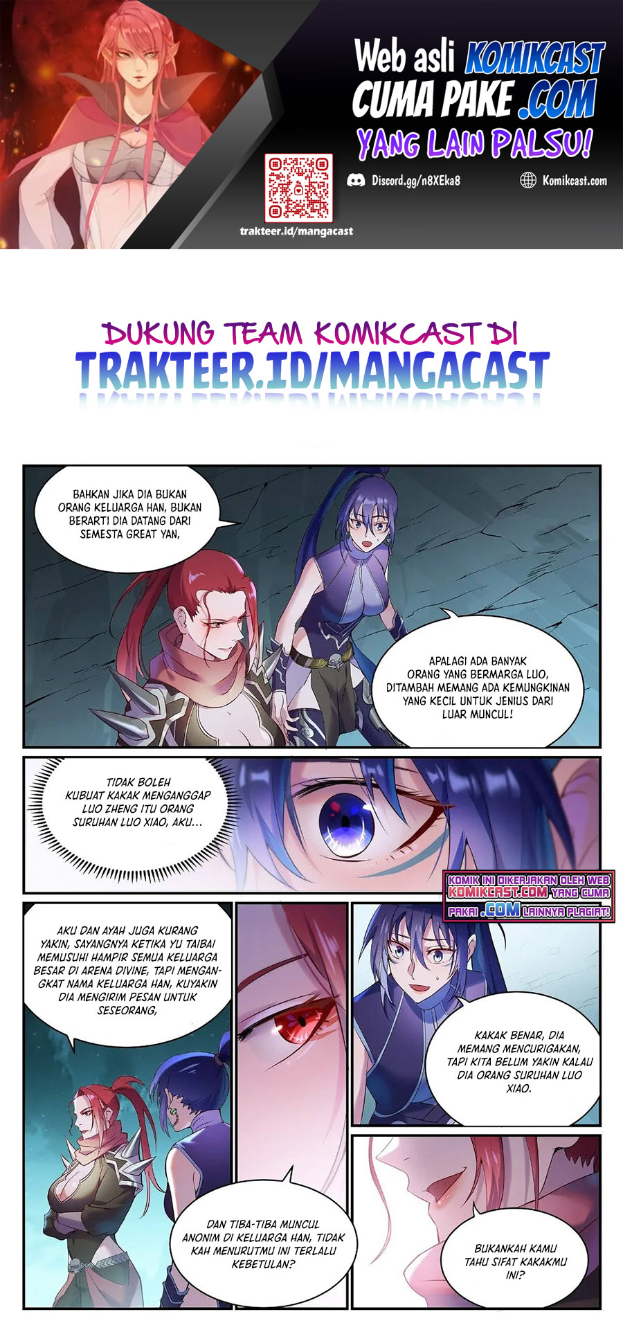 Komik Apotheosis Chapter 918 gambar 1
