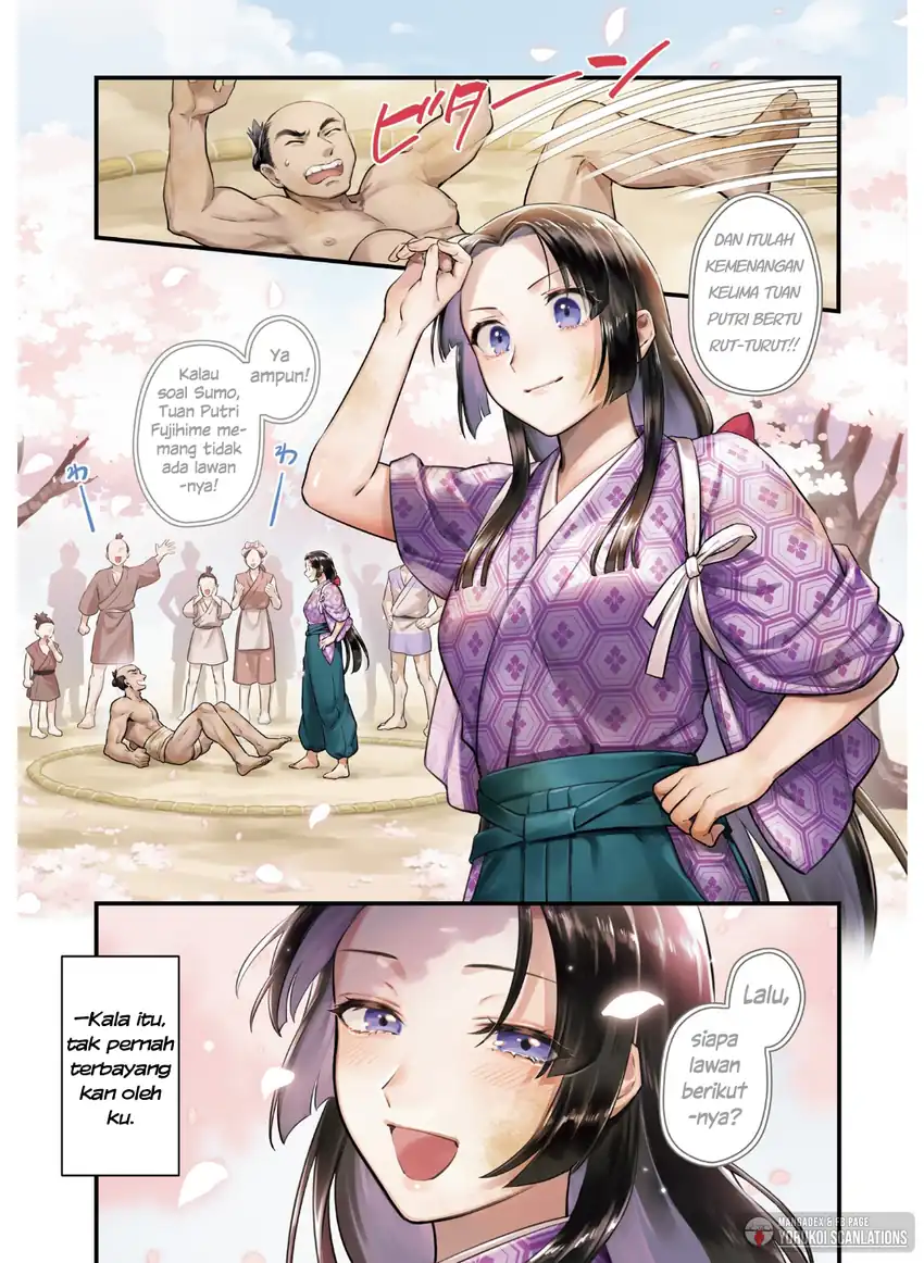 Manga Arabesque Koukyuu no Wakoku Hime Chapter 1 gambar 2