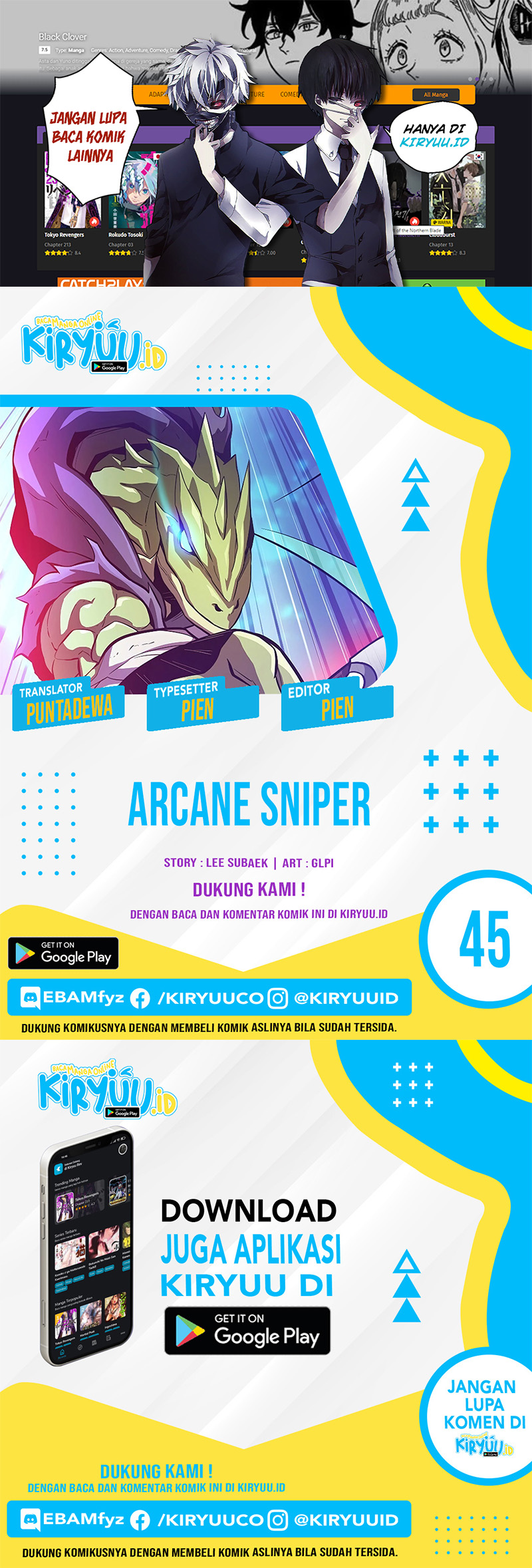Arcane Sniper Chapter 45 halaman 1