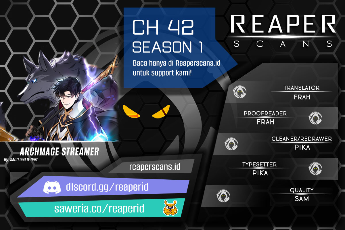 Archmage Streamer Chapter 42 halaman 1